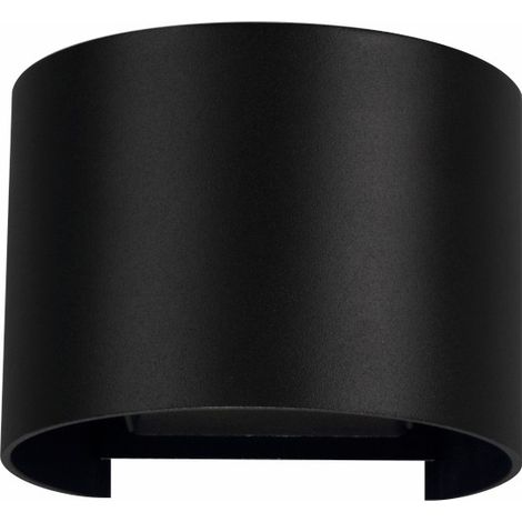 Applique Murale Led Lek R 6,8 W 120° 4000 K Noir Mat, Lampe Orientable Pour Intérieur Et Extérieur - Beneito & Faure (1/4)
