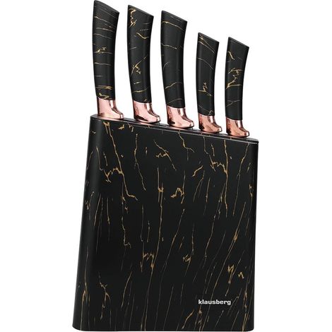 Set di coltelli da cucina in un blocco da 5 pezzi KLAUSBERG KB-7768