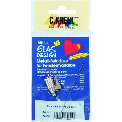 Kreul Window Color Metall-Feindüse Stärke 0,9 mm Bastelfarben