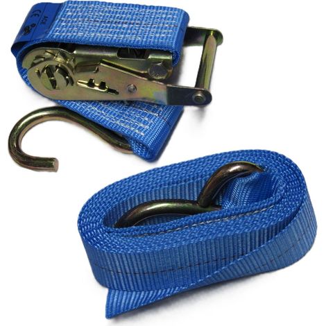 Tie Down Ratchet Straps 1.5T 3M x 50MM X1 (Cargo Lashing Car Load S Hook)