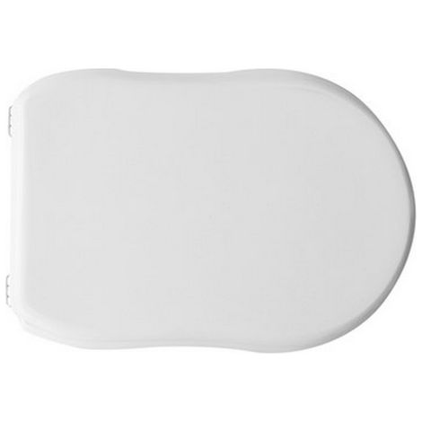 DianHydro sedile wc per vaso Flaminia Efi bianco in legno ricambio copriwater (1/7)