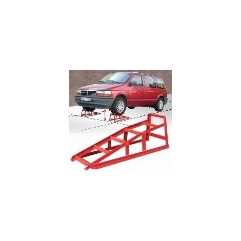 Hebeauffahrrampe für Auto, verstärkt, 200 mm erhöht