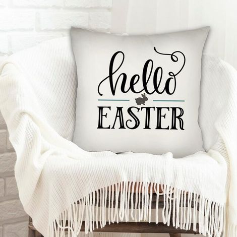 Weicher und bequemer dekorativer Kissenbezug für Wohnzimmer oder Zuhause, perfekt als Geschenk zum Mutter- und Vatertag. (1/5)