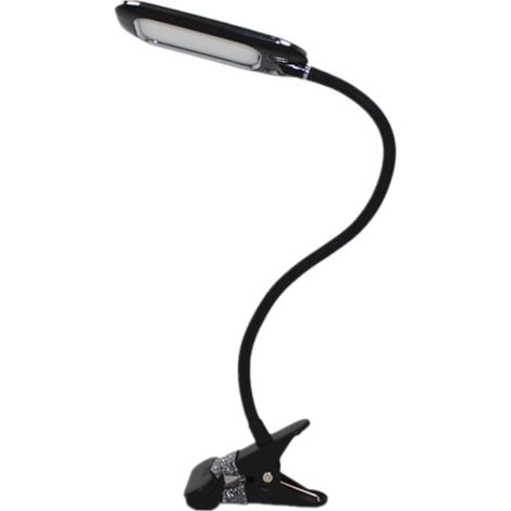 PartyKindom Lampe De Lecture à Pince Usb Led Luminosité Flexible (1/5)