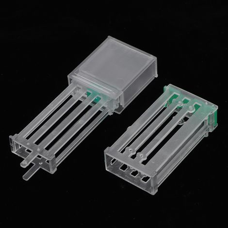 3 Pièces Cages d'Élevage de Reines en Plastique, Attrape-Reine Apicole Accessoire Apiculteur (1/5)