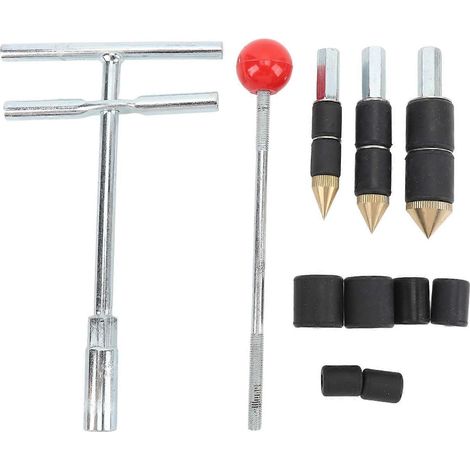 Kit de bouchon d'eau pour tuyau en acier inoxydable réutilisable, aiguille et colle thermofusible pour tube PPR. (1/4)