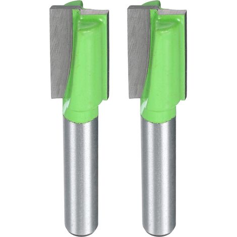 2pcs Bottom Cleaning Tips 1/4" Shank Carbide Dia (1/5)