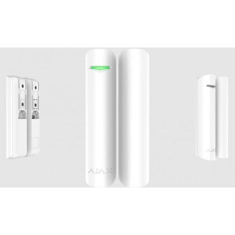 AJAX AJDPP DoorProtect Plus Contatto magnetico senza fili 868MHz wireless per porte e finestre colore bianco AJ9999