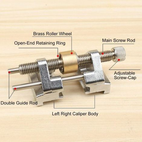 Guide D Affutage - Acier Inoxydable - Angle Fixe 25° - Pour Ciseaux A Bois Rabots Et Lames De Coupe - 9 7 X 4 X 4 Cm - 1 Piece (1/5)