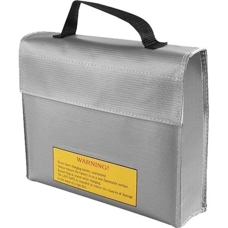 Tragbare Schutztasche für Lithiumbatterien, explosionsgeschützt und flammhemmend, für LiPo-Batterien (1/5)