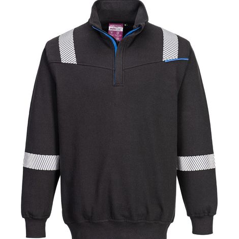 Felpa ignifuga PORTWEST WX3 Nero M (1/2)