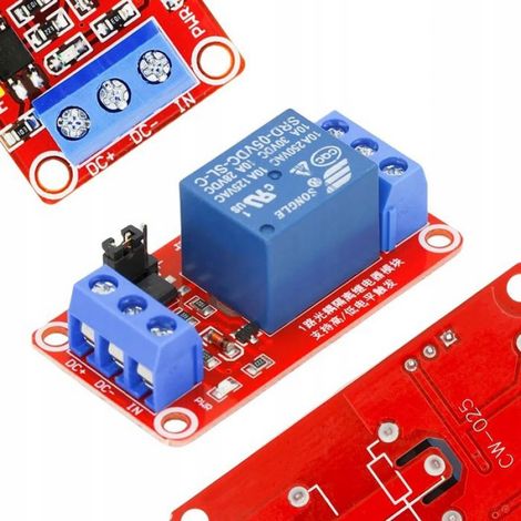 Module Relais 1 Canal 5V HL 10A - Pour Arduino Microcontrôleur - Domotique DIY - 1 Piece (1/4)