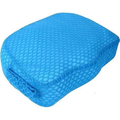 Rehausseur de bain pour adultescoussin de soutien de 12,7 cm d'épaisseurlesté pour une immersion rapide sans flottaisonbleu (1/5)