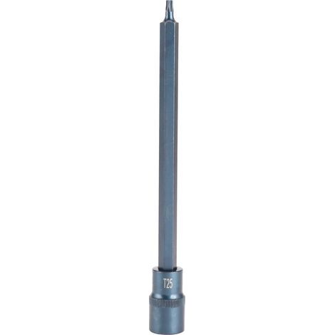 Embout de tournevis étoile 1/2 pouces, douille carrée S2, outil de quincaillerie en acier allié pour clé T25 (1/5)