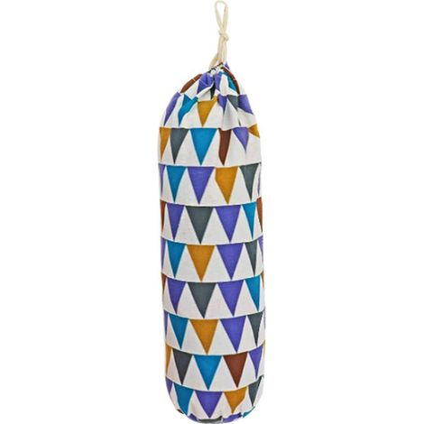 Porte-sacs en plastique portable, peu encombrant, lavable, fixation murale (b) (1/5)