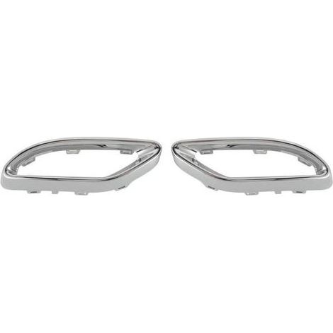 Couvercle d\\\\'embout d\\\\'échappement chromé brillant, garniture de remplacement pour mercedes-benz A B C E GLC classe cls W177 W247 W205 W213 X253 C257