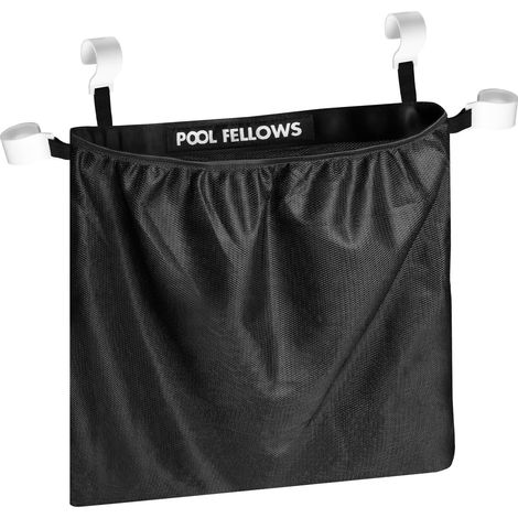 Mesh Side Pocket for Pool Storage Basket Extendable Hanging Pool Storage Basket for Pool Accessories Elastic Net 50 × 50 cm (1/5)