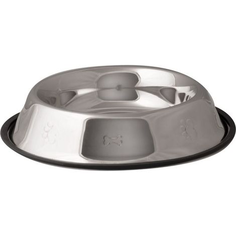 Schüssel MagicHome PET 33 cm, 2000 ml, Edelstahl, für Hund