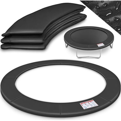 Tappeto di sicurezza per trampolini con diametro di 366 cm - Tappeto in schiuma EPE da 1,5 cm - resistente alle intemperie, ai raggi UV e al gelo - Larghezza 30 cm (1/4)