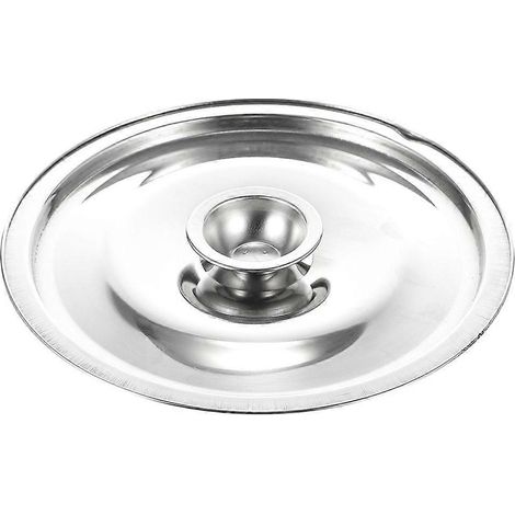Couvercle de bocal, couvercle de casserole, couvercle de poêle, couvercle de casserole à huile en acier inoxydable réutilisable, accessoire de cuisine, 16 cm-16.00X16.00X1.00CM (1/4)