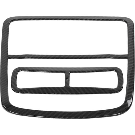 2 pièces Garniture de lampe de lecture intérieure style fibre de carbone pour Honda Accord 2018 (1/5)