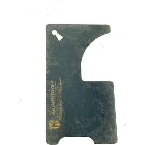 Outil de crochetage de serrure, en acier inoxydable, outil d'ouverture de loquet de porte, outil d'insertion de fente de porte (1/5)