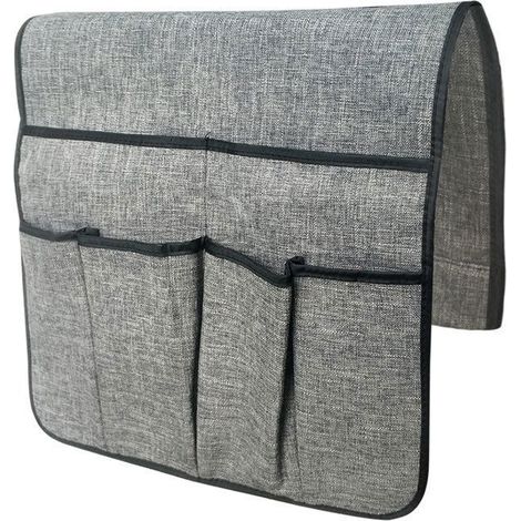 Sofa-Armlehnen-Organizer – Fernbedienungshalter für Sessel mit 6 Fächern – Fernbedienungshalter (1/5)