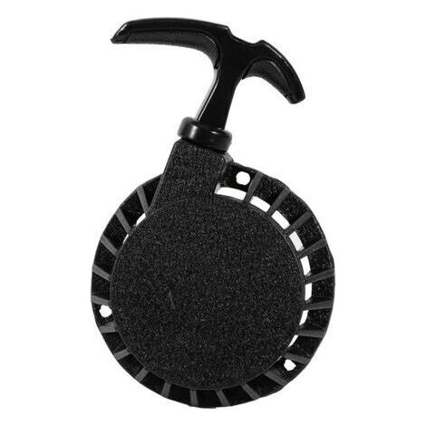 ALLIANDISlanceur pocket bike,lanceur pocket quad mini-démarreur à traction en alliage Démarreur à rappel facile pour ATV 49CC Mini Pocket Dirt Bike Quad (Noir) (1/5)