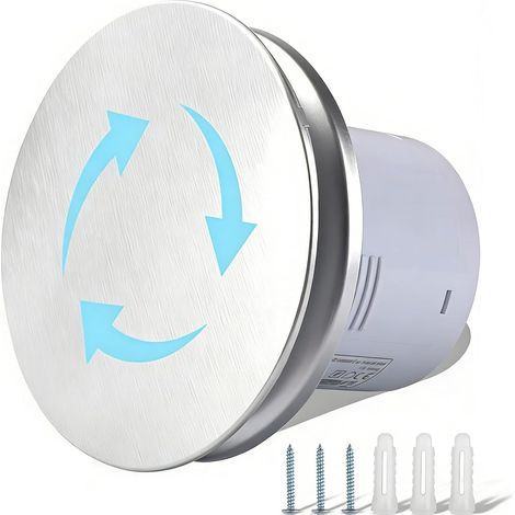 160mm Extracteur D'Air Silencieux, Ventilateur Extracteur à fort Débit D'air, Économe en Énergie pour VMC Salle de Bain, Cuisines, Toilettes (1/5)