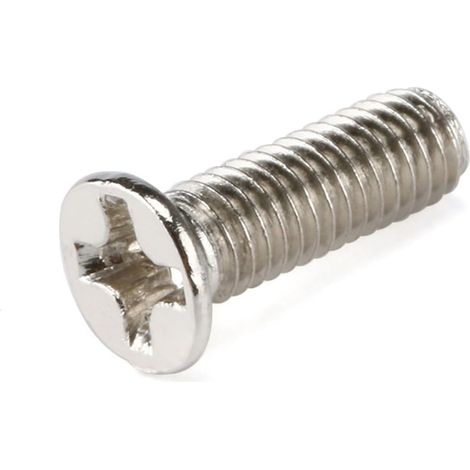 100 vis à tête fraisée cruciforme en acier inoxydable M3, longueur 10/12 mm (M3X10mm)