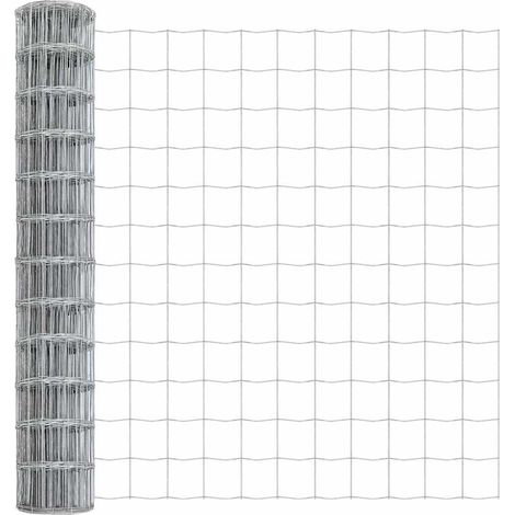 Clôture Euro 1,2 x 25 m Fer revêtu de PVC (1/5)