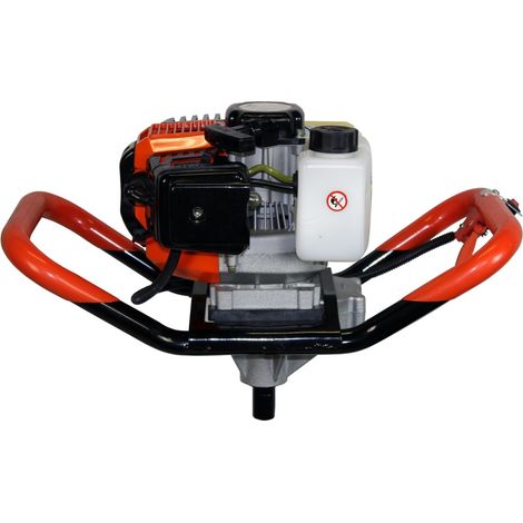 Taladro de tierra ahoyador de gasolina 52 cm3, 3 HP (sin broca) (1/5)
