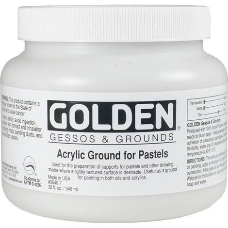 Médium acrylique dorée : Acrylique motif de PASTEL 946ml