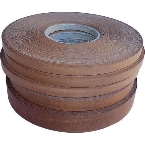 Bordo tranciato legno mogano precollato 20 mt da 22 - 30 - 50 mm dimensione disponibile: mm 50