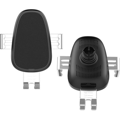 Chargeur Voiture Sans Fil 10W 7,5W 5W, Support Téléphone Automatique à Induction Infrarouge pour Aération, Maintien Smartphone (1/5)