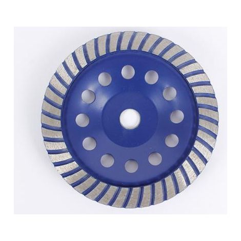 Kaelt - Meule boisseau diamantée 180 mm ,7 pouces en éventail qualité professionnelle pour béton, pierre naturelle, maçonnerie, chape, plateau de ponçage universel (1/4)
