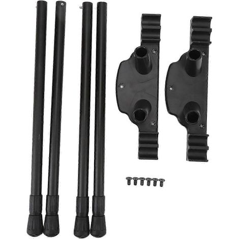 Pieds de table de camping pliables, pieds de table pliables en métal, hauteur réglable, pieds de table basse, équipement de camping à monter soi-même, voyage en plein air (1/5)
