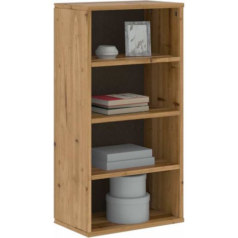Beistellschrank ODDA 40x24x79 cm Massivholz Kiefer