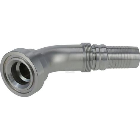 Racor de prensado 4SH-DN32 con brida SAE 酶63,5 mm a 45掳 ALFAGOMMA SFSCH322445G2 (1/3)