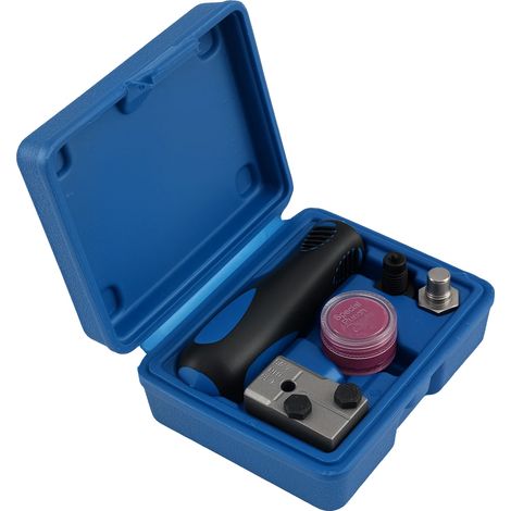 Herramienta para abocardar mangueras de freno, acero de alta resistencia, 20 cm x 15 cm x 5 cm, compatible con mangueras de freno de 3/16 pulgadas, capacidad de abocardado simple preciso, mango ergonó (1/5)