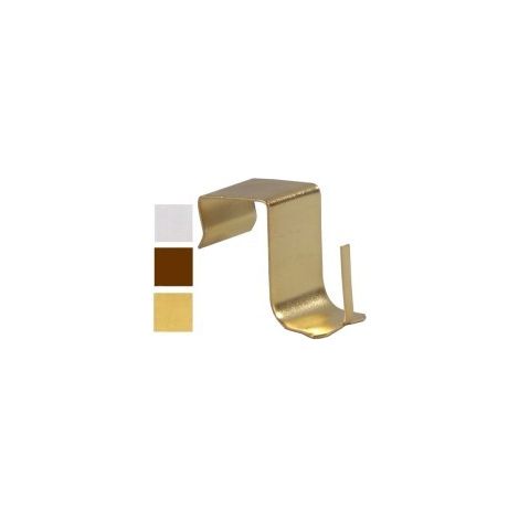 GANCI PER INFISSI LEGNO/PVC 4PZ OTTONE