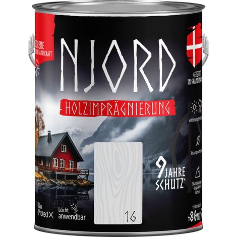 NJORD Holzimpragnierung (16) Morgenfrost - 5L (1/5)