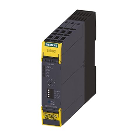Relais de sécurité Siemens 3SK1, 24V c.c., 1 canal, 4 contacts de sécurité ( Prix pour 1 )
