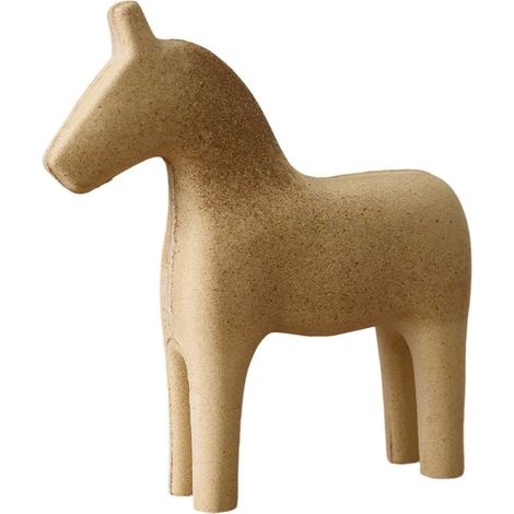 Cheval En Bois Brut - Support Pour Peinture Ou Teinture - Décoration Intérieure Fermière - Bureau Étagère Cheminée - 1 Pièce (1/3)