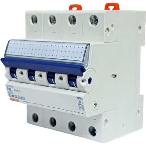 DISJONCTEUR MAGNETO-THERM.4P C32 6KA 4M GEWISS GW92090 (1/2)