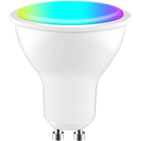 Ampoule LED Connectée GU10 Compatible Alexa - Variateur de Couleurs et Intensité via Wifi (1/5)