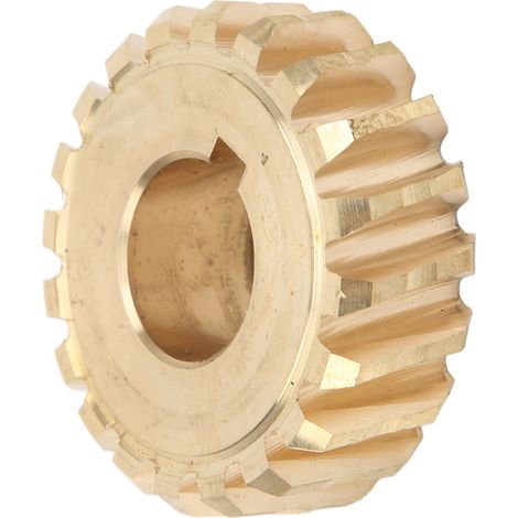 Engrenage à vis sans fin 20T 917-04861 917-05861 Ø ext. 1-7/8 pouce, cuivre antirouille, remplacement pour souffleuses à neige Craftsman 40-42in (1/5)