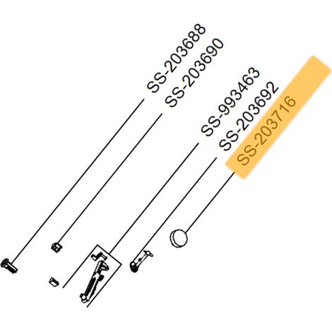 Ersatzteil - Thermostatknopf (Kennzeichnung SS-203716) -  - MOULINEX, TEFAL