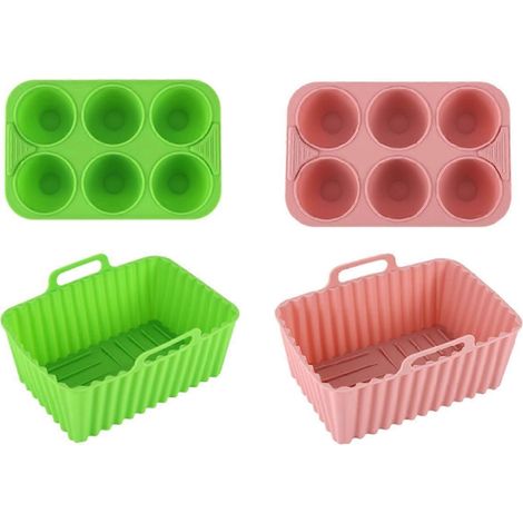 Silikon-Backblech-Set, Mehrzweck-Rechteckform A