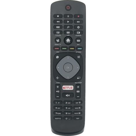 Remote Control Replace For Philips 4k Uhd Hdr Ambilight Smart Tv 43pus6262 49pus6262 50pus6262 55pus6262 65pus6262 (1/3)